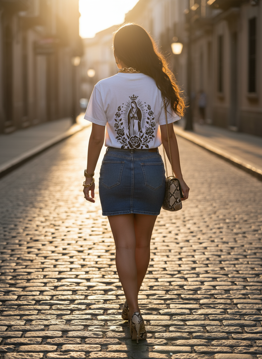 Made for More Tee Featuring Our Lady of Guadalupe