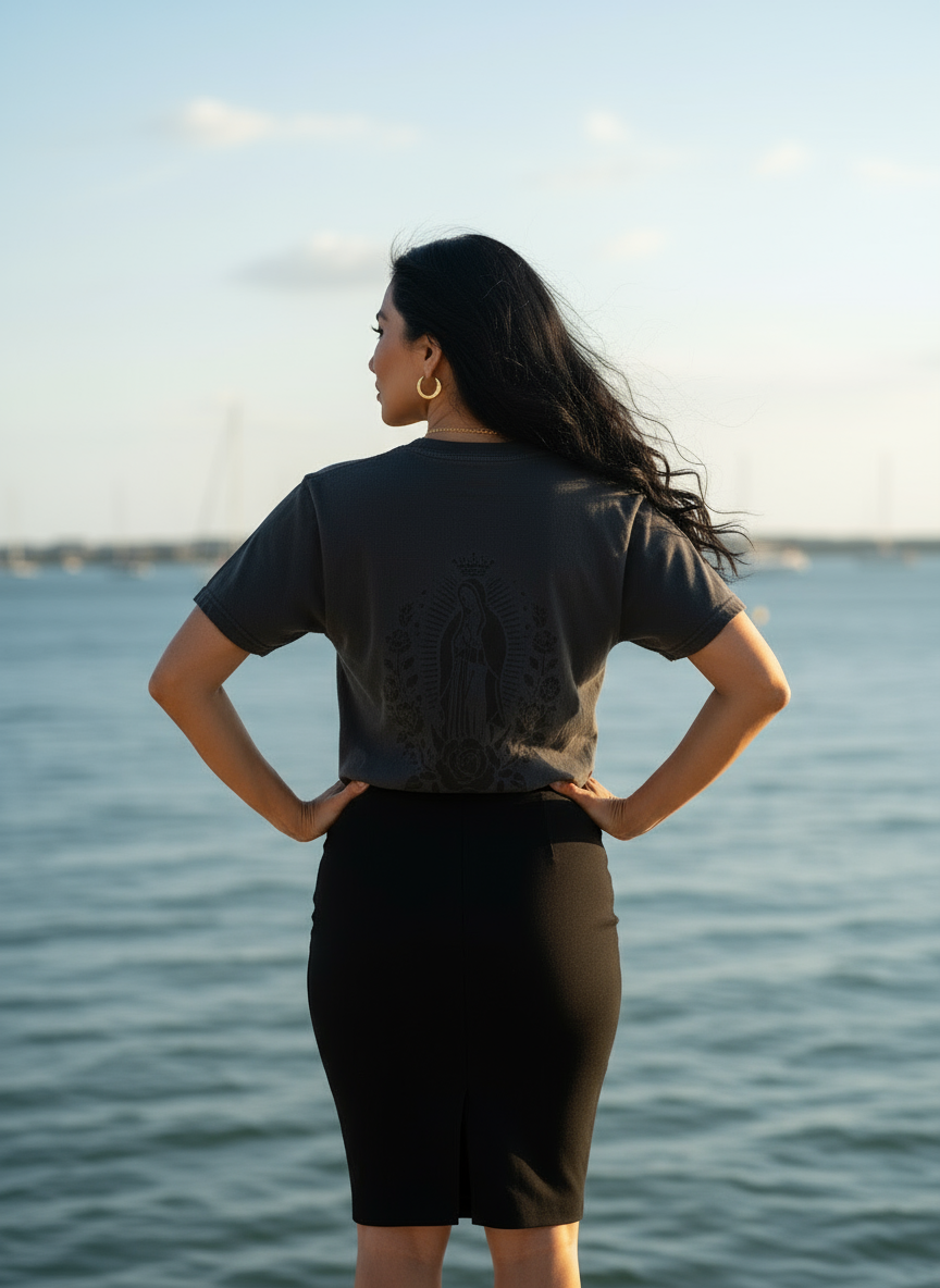 Made for More Tee Featuring Our Lady of Guadalupe