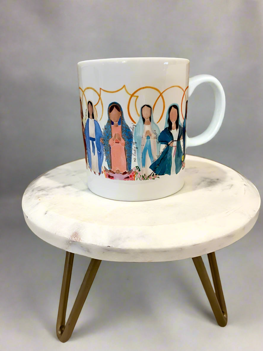 Many Marys Mug - Nine Titles of the Virgin Mary