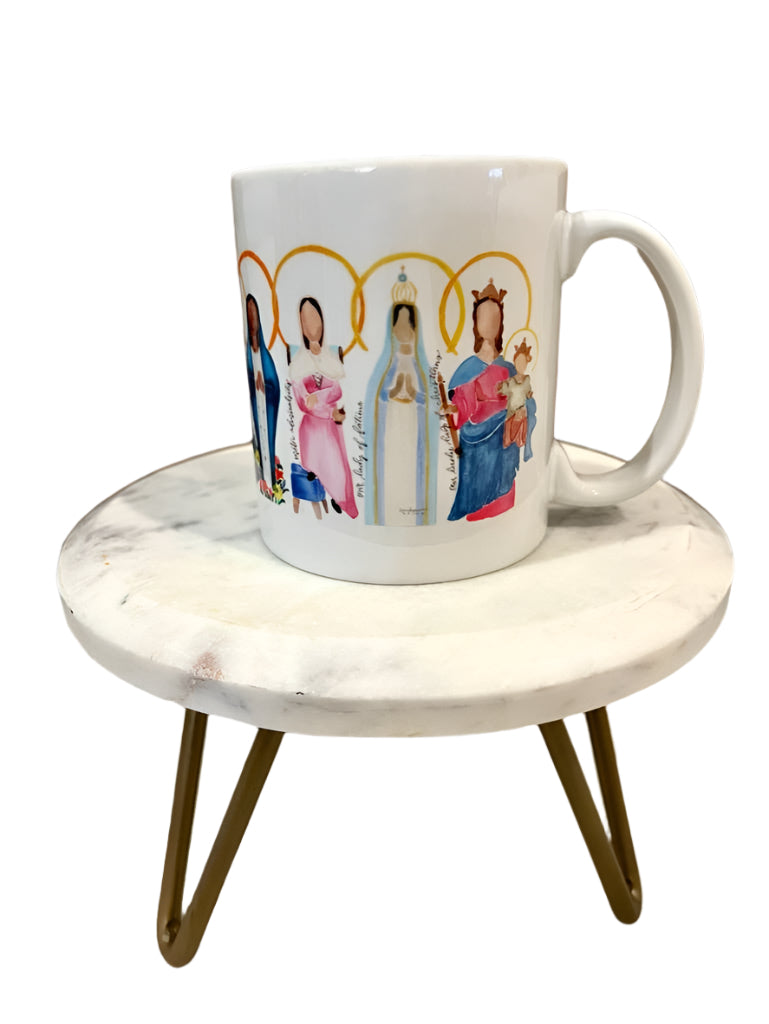 Many Marys Mug - Nine Titles of the Virgin Mary